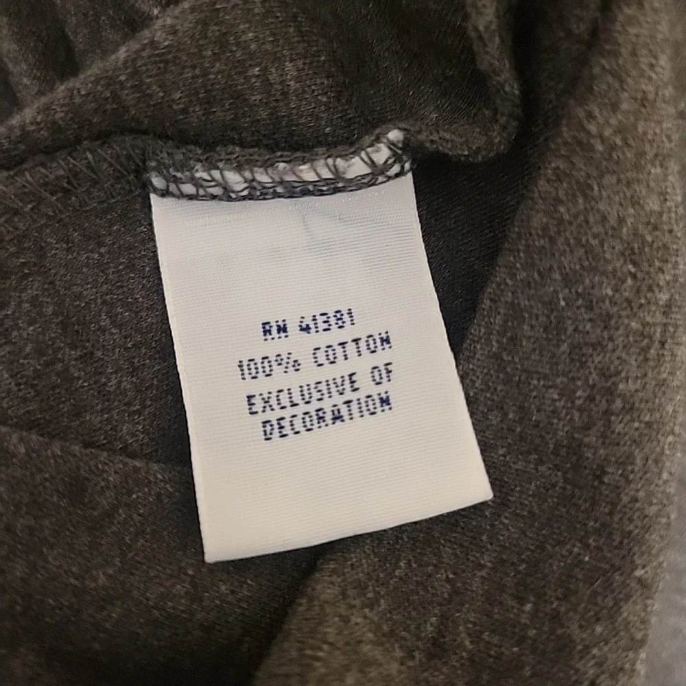 Polo Ralph Lauren Shirt Mens Large Gray‎ Pima Soft Touch Flesh Pony Pullover